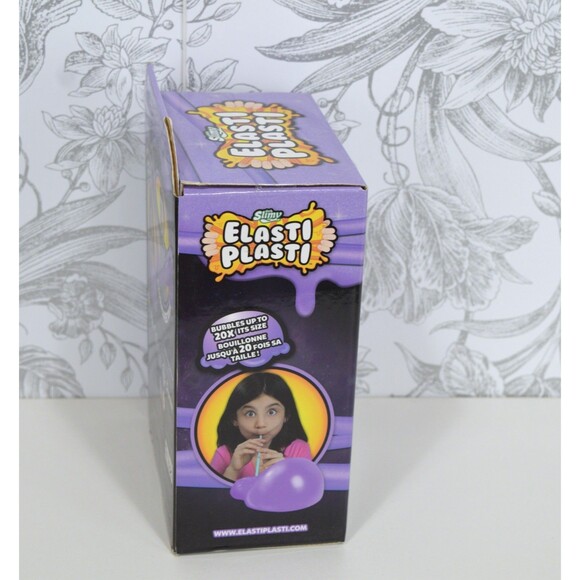 Slimy ELASTI PLASTI 100x Expandable Slime PERITWINKLE Purple 15oz New - Picture 3 of 5